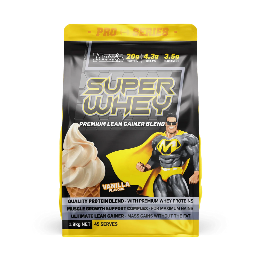 Maxs Super Whey 1.8kg Bag