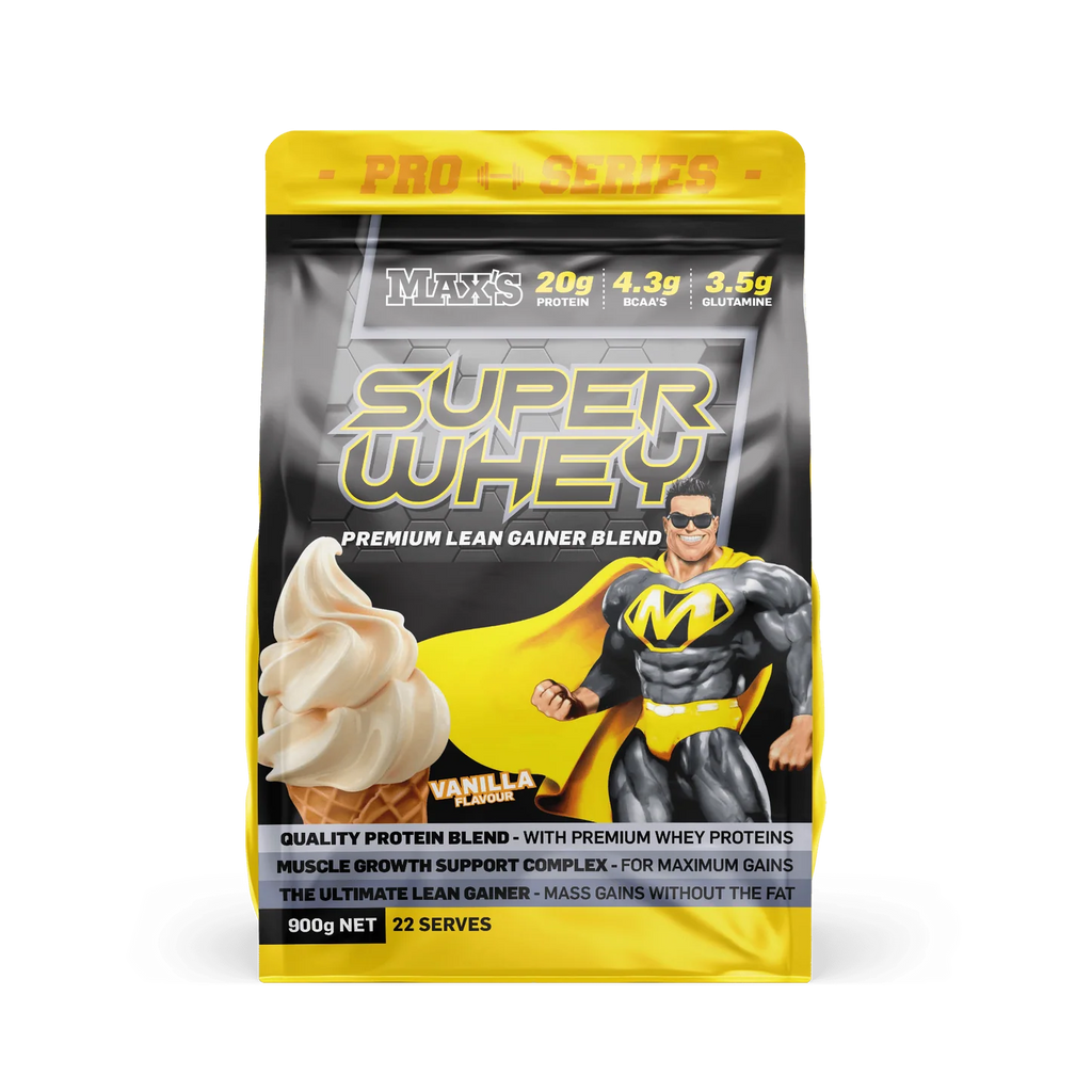 Maxs Super Whey 900g Bag