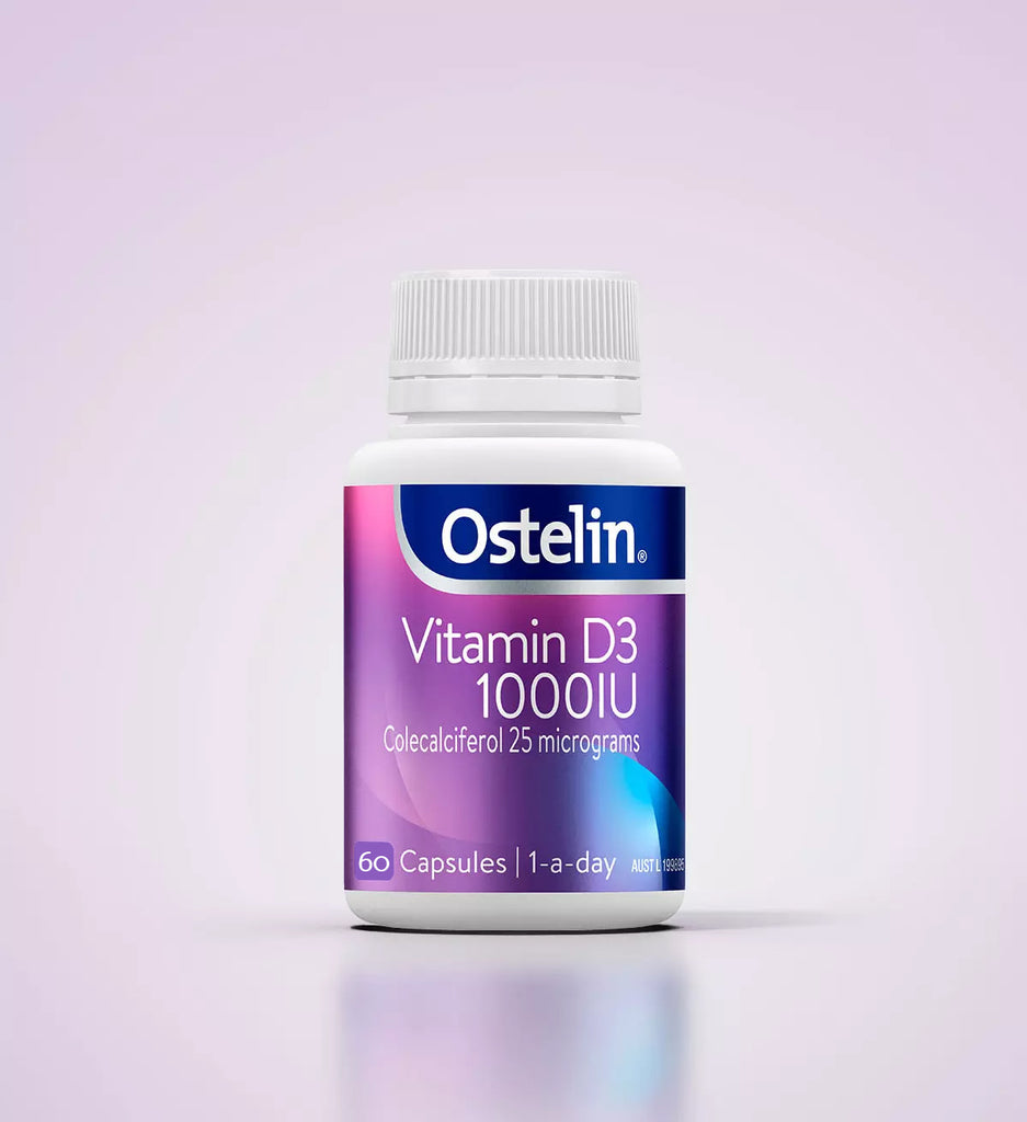 Ostelin Vitamin D3 1000IU 60 Capsules