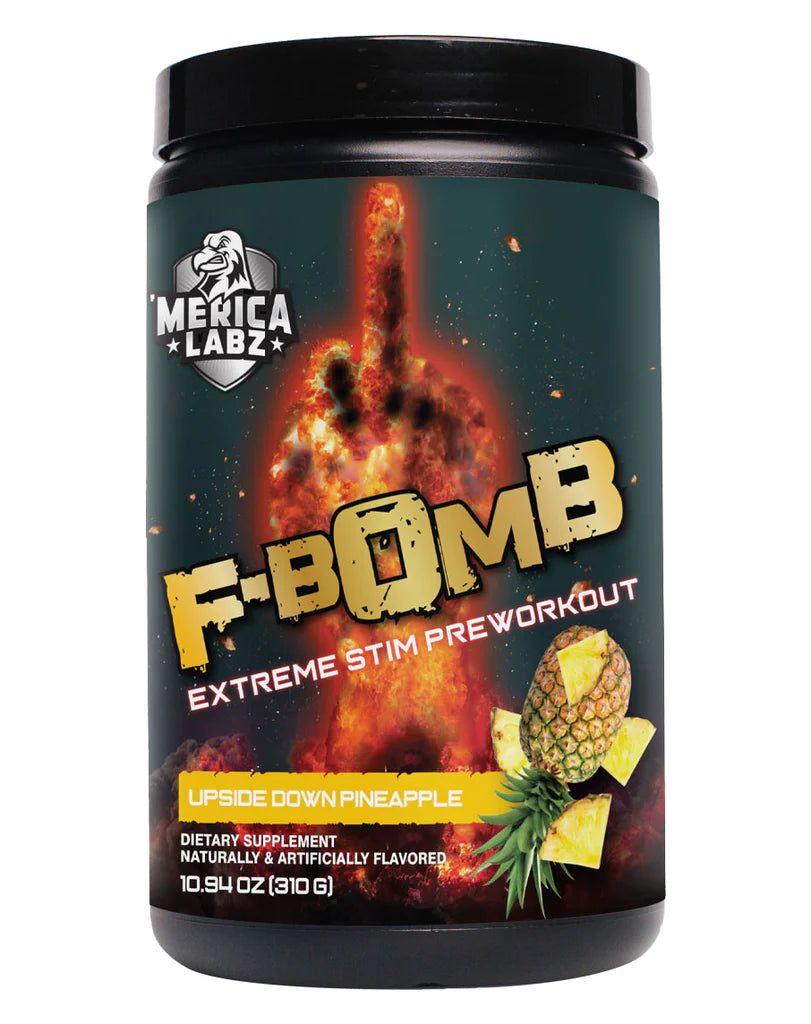 Merica Labz F-Bomb - Extreme Stim Pre-Workout