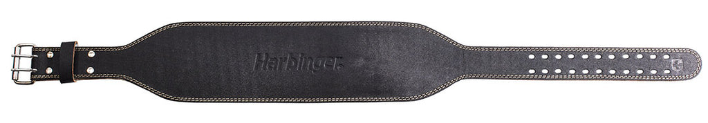 Harbinger 6 inch Padded Leather Belt (Black)