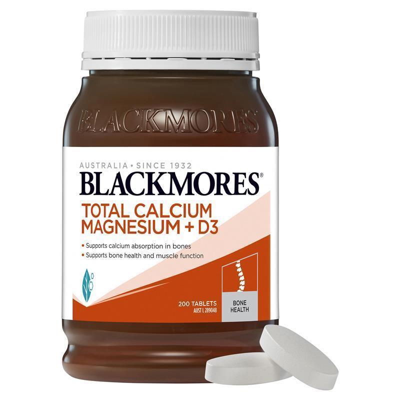 Blackmores Total Calcium Magnesium and D3