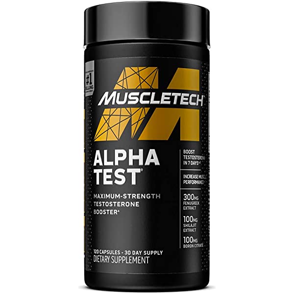 MuscleTech Alpha Test - Testosterone Support
