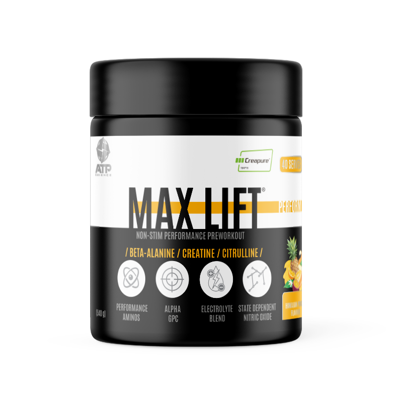 ATP Science Max Lift Non-Stim Pre Workout 40 Serves