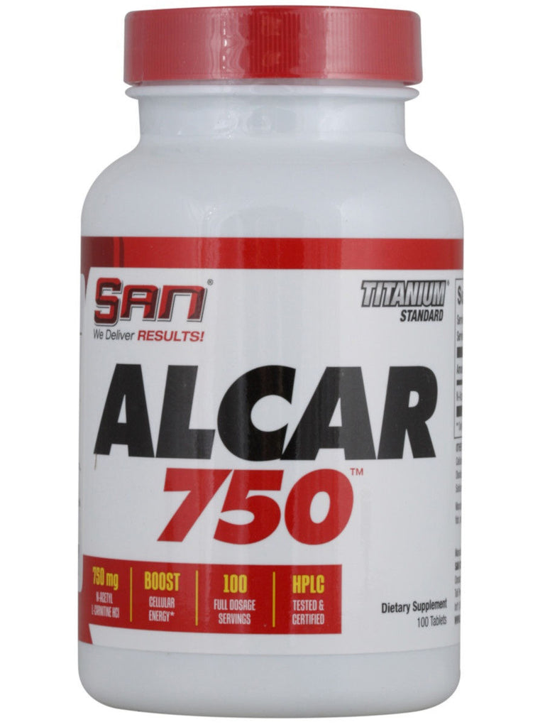 SAN ALCAR 750 Acetyl L-Carnitine Tablets (100 Tablets)