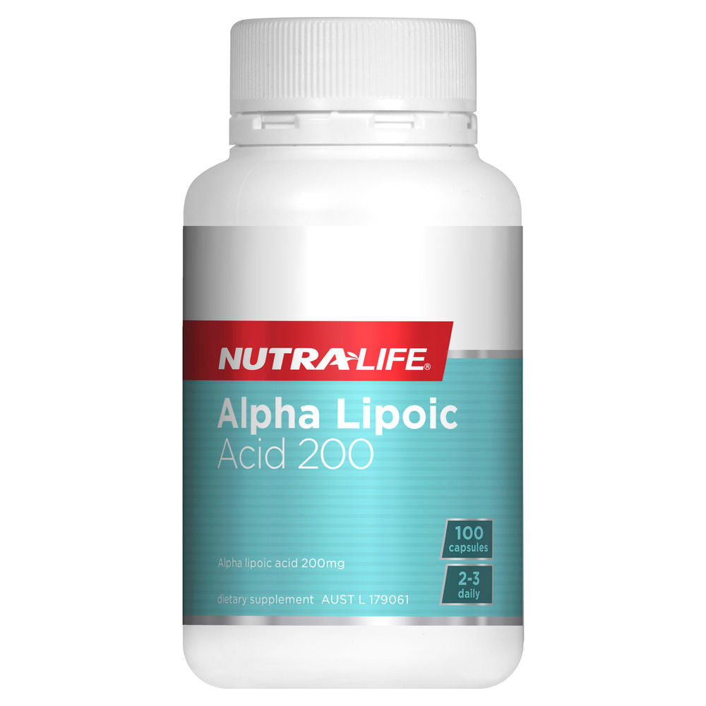 Nutra-Life Alpha Lipoic Acid 200