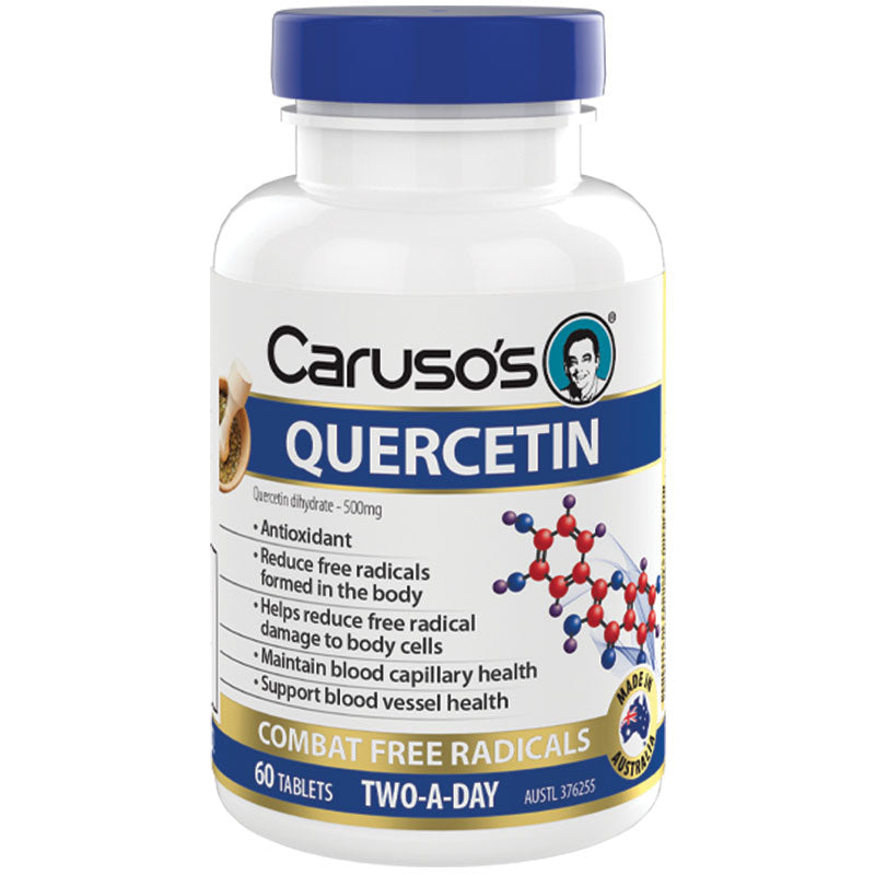 Carusos Natural Health Quercetin 60 Tablets