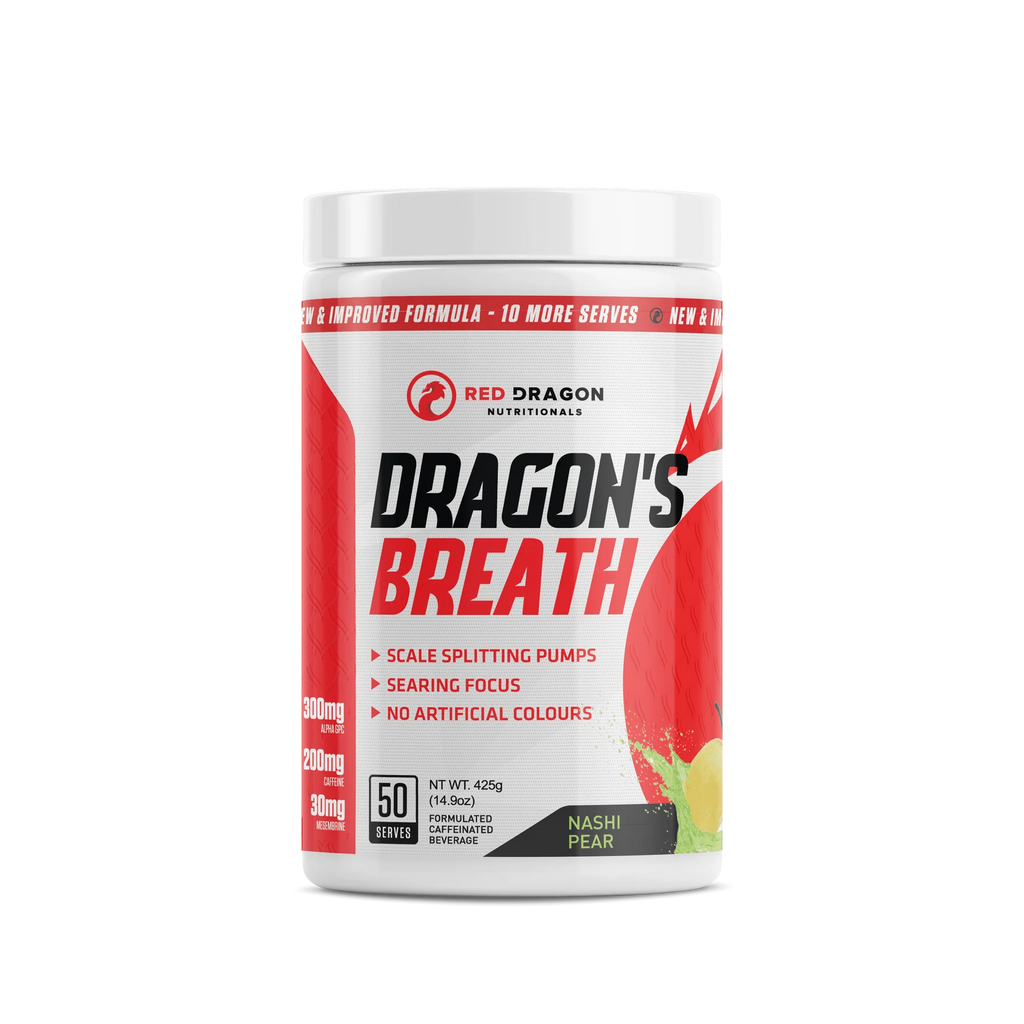 Dragons Breath Pre Workout by Red Dragon Nutritionals