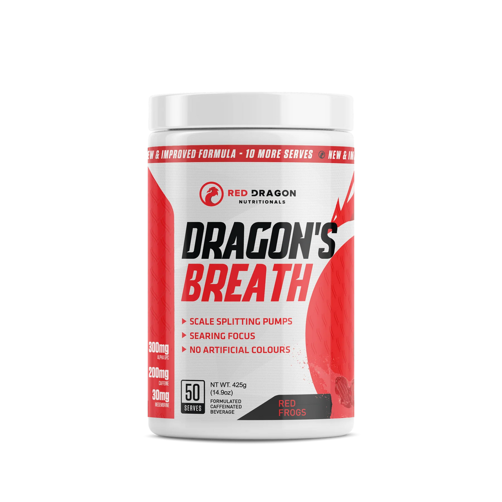 Dragons Breath Pre Workout by Red Dragon Nutritionals