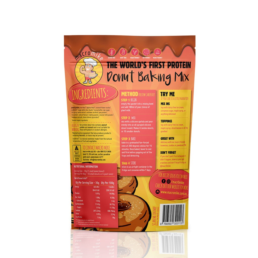 Macro Mike Plant Based Donut Mix