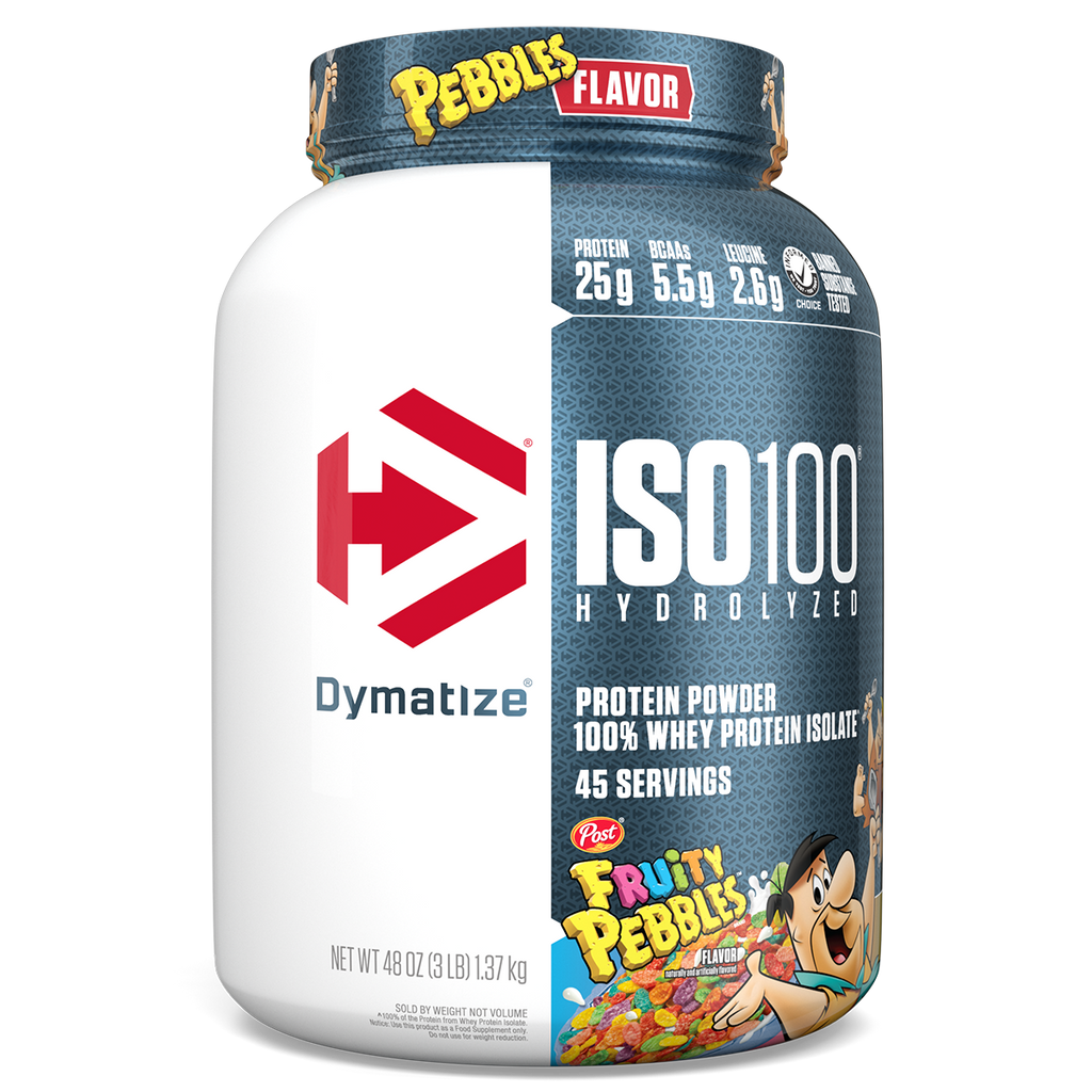 DYMATIZE ISO 100 100% Hydrolyzed Whey Protein Isolate