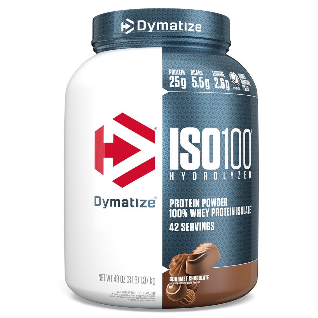 DYMATIZE ISO 100 100% Hydrolyzed Whey Protein Isolate