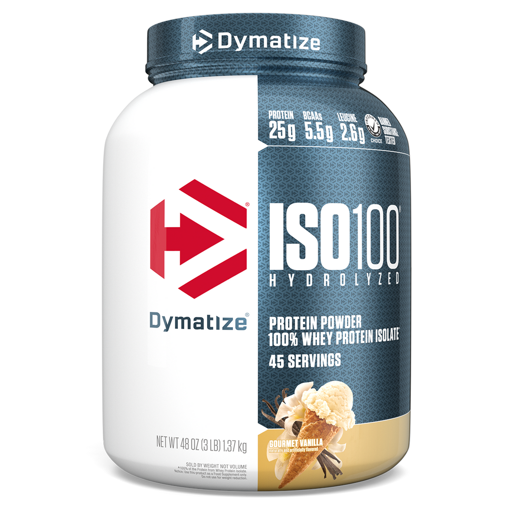 DYMATIZE ISO 100 100% Hydrolyzed Whey Protein Isolate