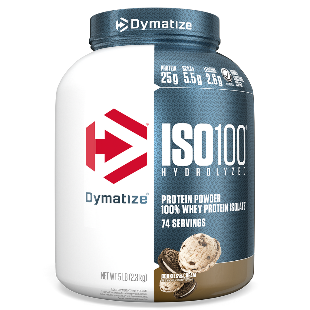 DYMATIZE ISO 100 100% Hydrolyzed Whey Protein Isolate