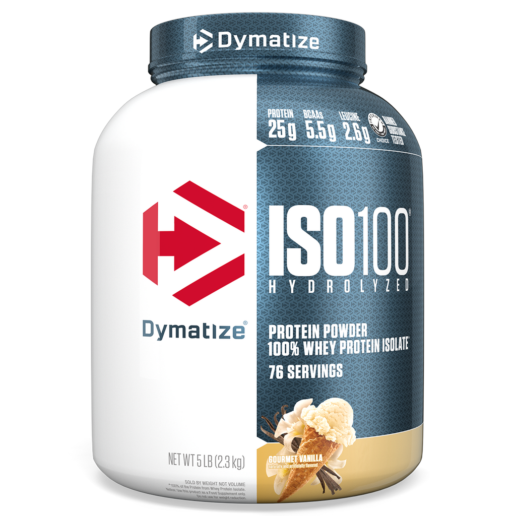 DYMATIZE ISO 100 100% Hydrolyzed Whey Protein Isolate