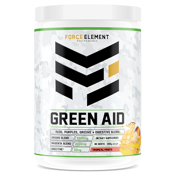 Force Element Green Aid Reds, Purples, Greens and Digestive Blend 300g
