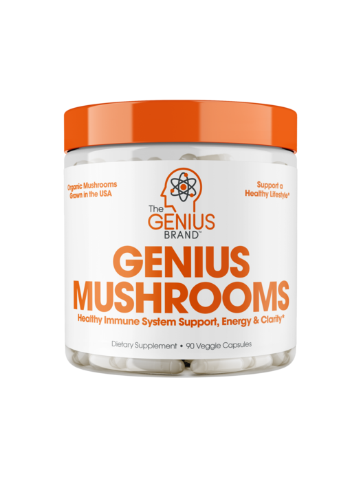 The Genius Genius Mushrooms - 90 Capsules
