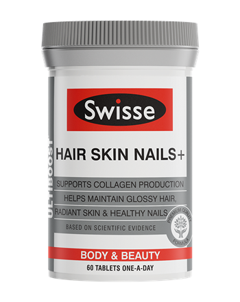 Swisse Ultiboost Hair Skin Nails+ 60 Tablets