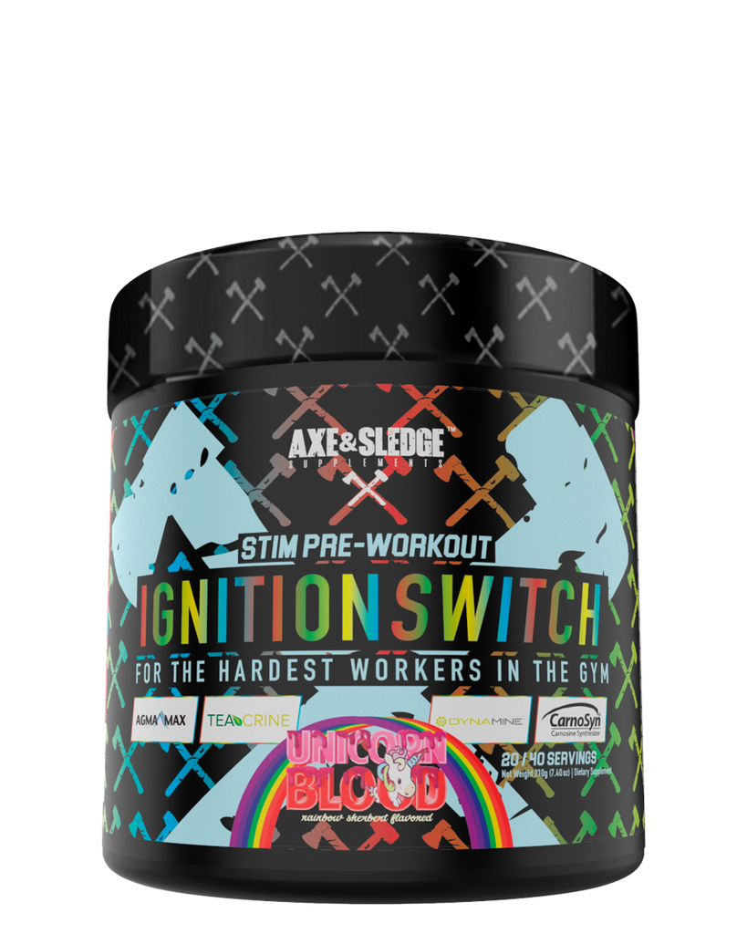 Axe & Sledge Ignition Switch Stim Pre Workout