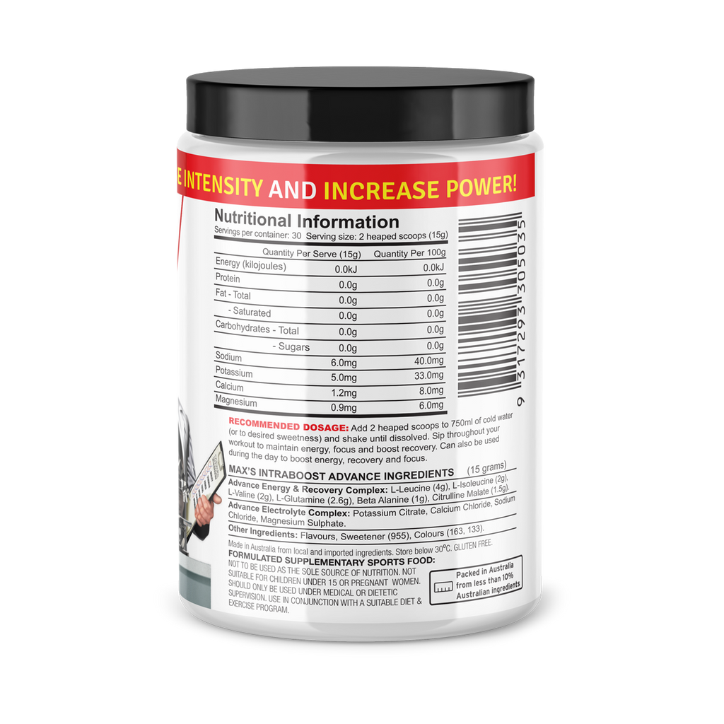 MAXs Lab Series Intra-Boost Advance