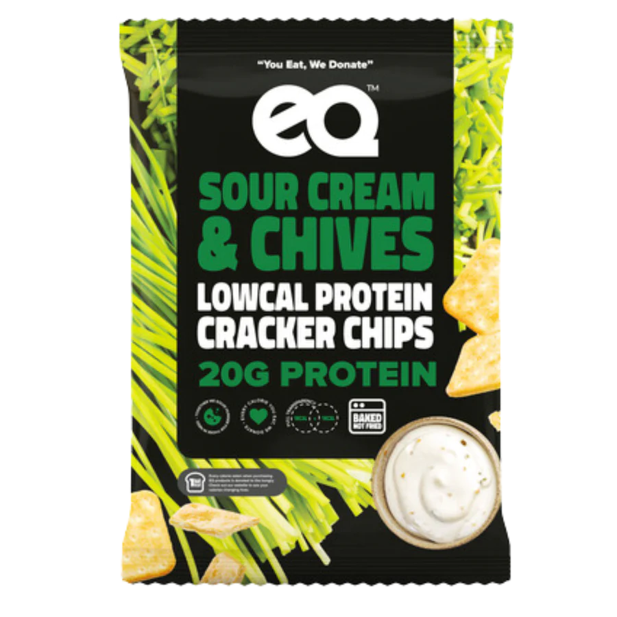 EQ Lowcal Protein Cracker Chips