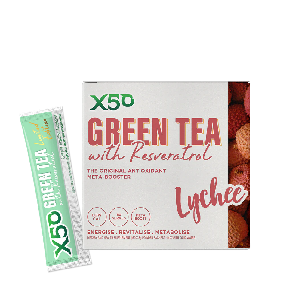 X50 Green Tea + Resveratrol by Tribeca Health