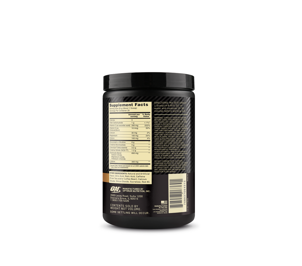 ON Gold Standard Pre Advanced - Optimum Nutrition