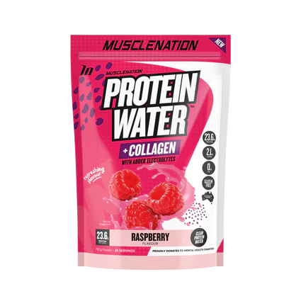 Muscle Nation Protein Water plus Collagen