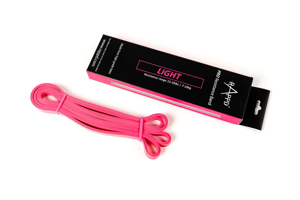 Rappd Light PRO Resistance Band – Pink