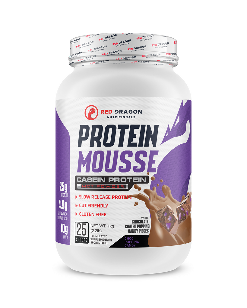 Red Dragon Protein Mousse