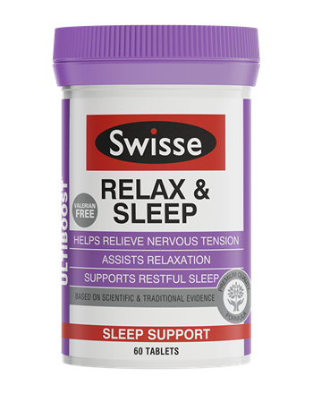 Swisse Ultiboost Relax & Sleep 60 Tablets