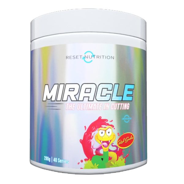 Reset Nutrition Miracle Thermogenic - The Ultimate in Cutting