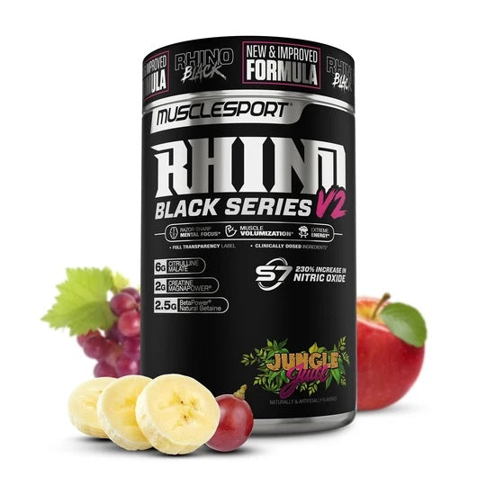 Musclesport RHINO Black Series V2 Pre Workout