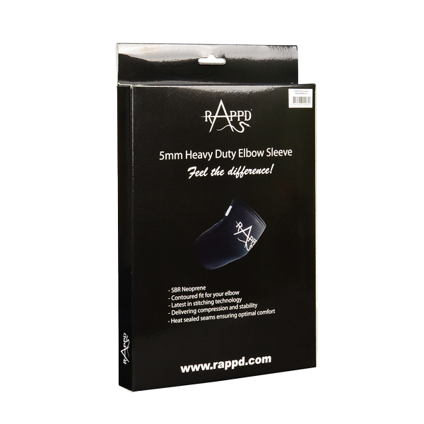 Rappd 5mm Heavy Duty Elbow Sleeves