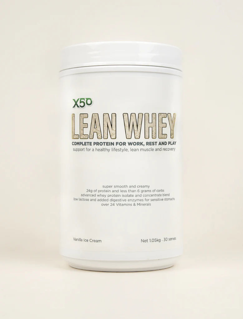 X50 100% Lean Whey Protein