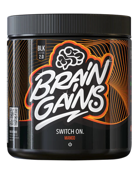 Brain Gains Switch On - Mind-Boosting Nootropic Energy & Focus