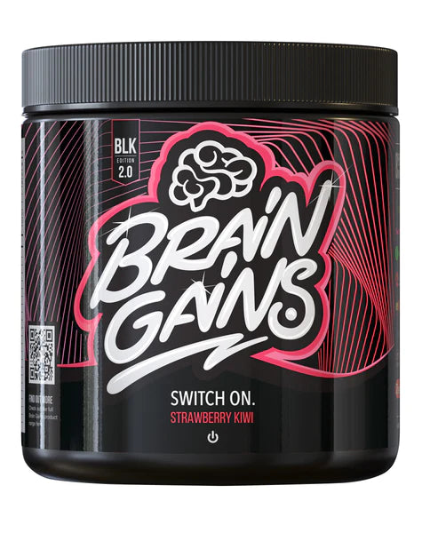 Brain Gains Switch On - Mind-Boosting Nootropic Energy & Focus
