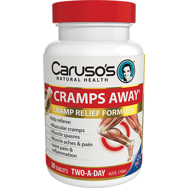 Carusos Natural Health Cramps Away