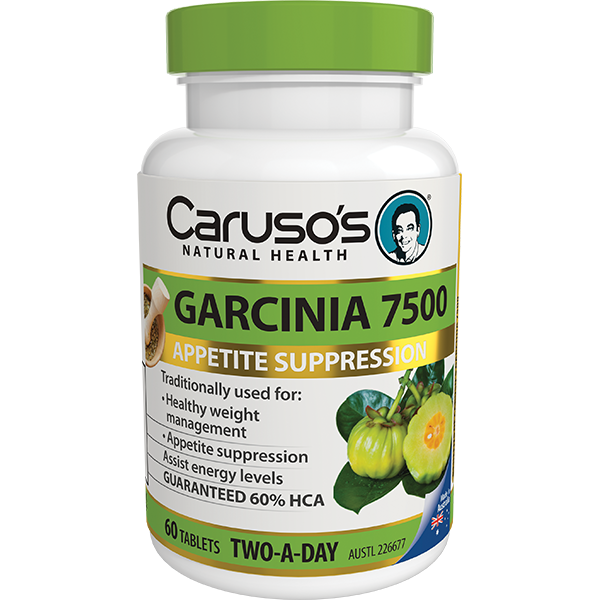 Carusos Natural Health Garcinia Cambogia 7500