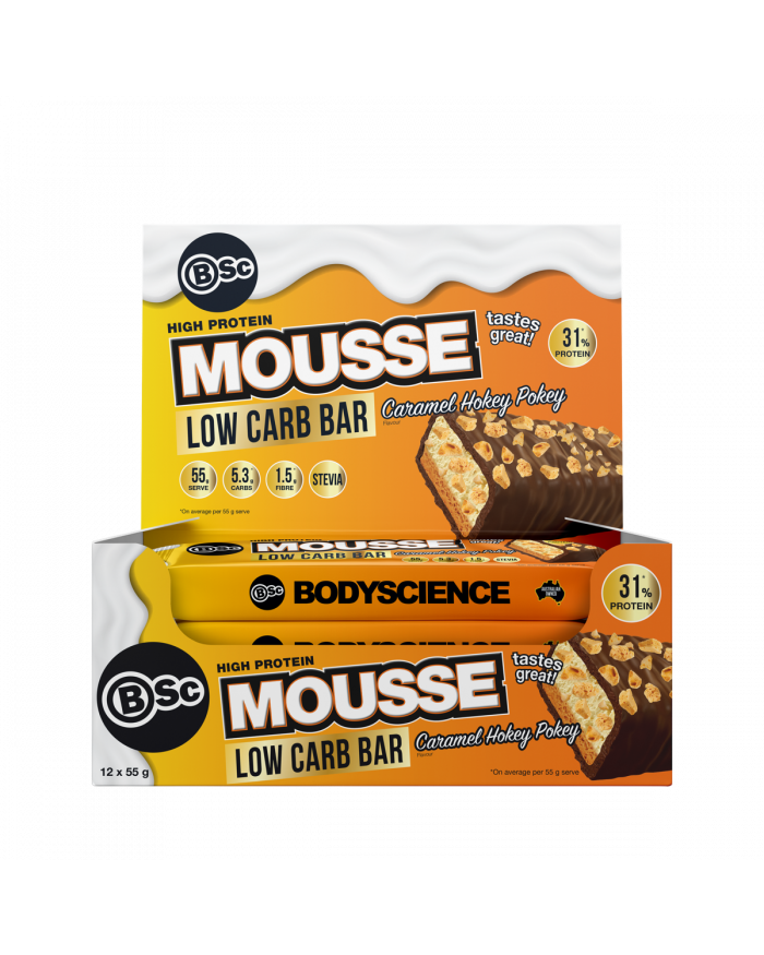 BSC High Protein MOUSSE Low Carb Bar l Body Science