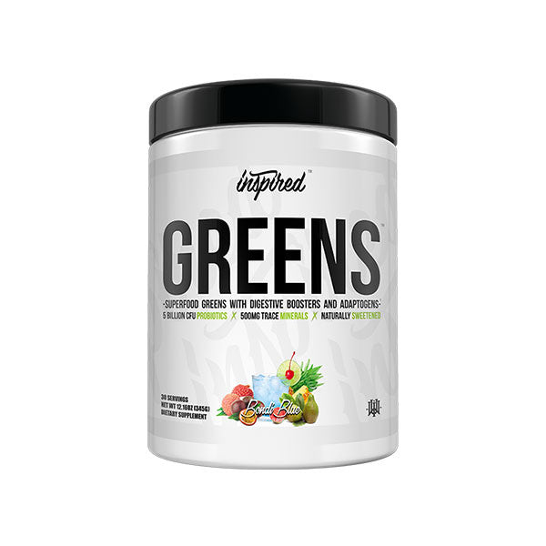 Inspired Nutraceuticals GREENS with Digestive Boosters and Adaptogens