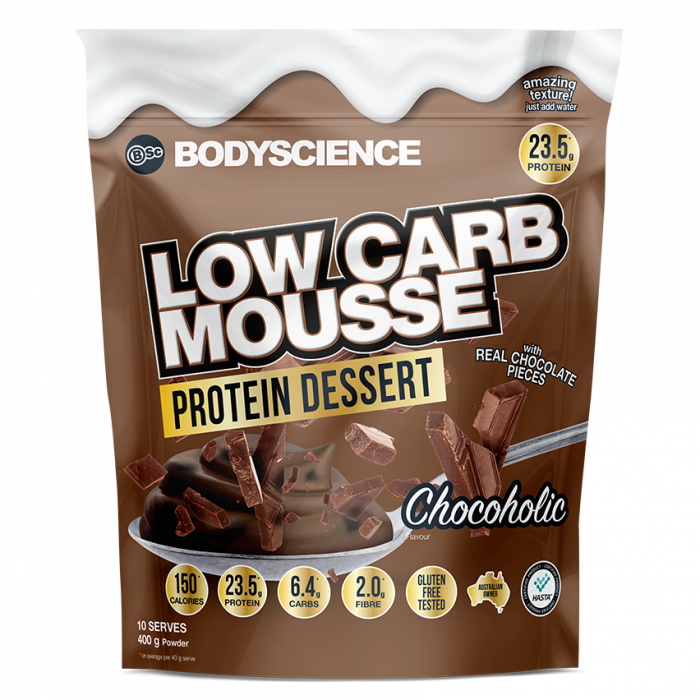 Body Science Low Carb Mousse Protein Dessert 400g