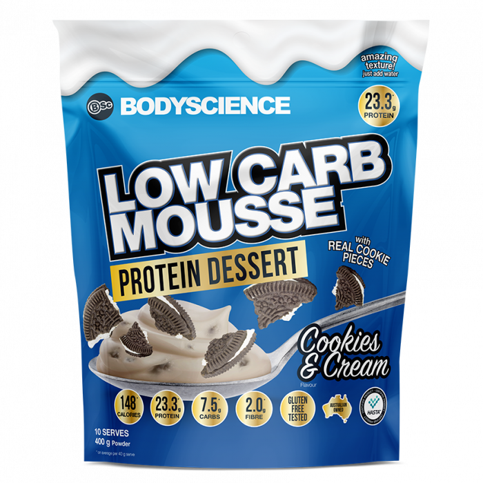 Body Science Low Carb Mousse Protein Dessert 400g