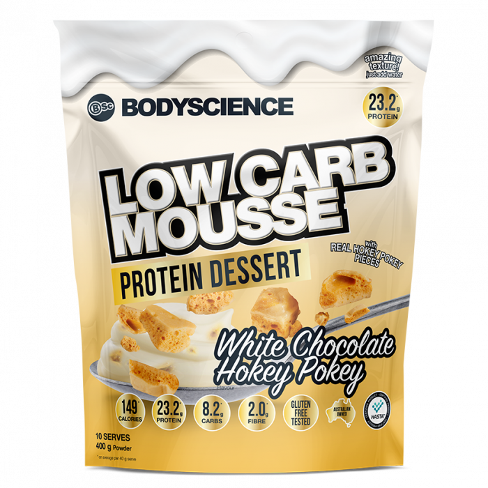 Body Science Low Carb Mousse Protein Dessert 400g