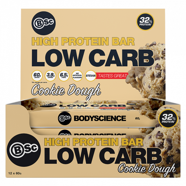 BSC High Protein Low Carb Bar l Body Science