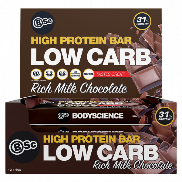 BSC High Protein Low Carb Bar l Body Science