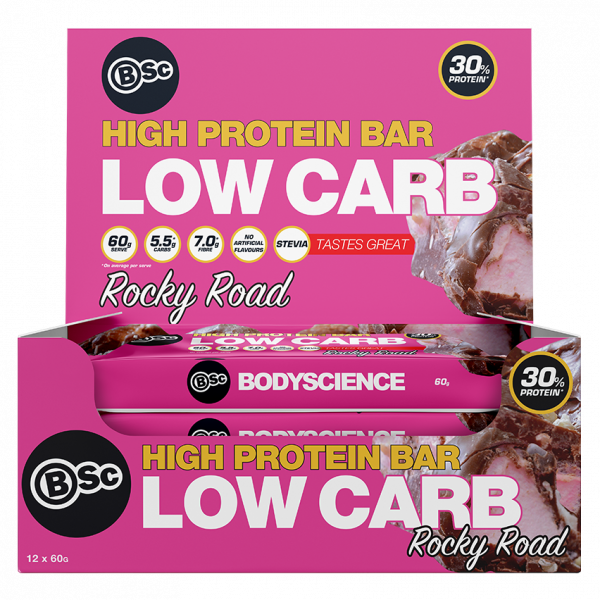 BSC High Protein Low Carb Bar l Body Science