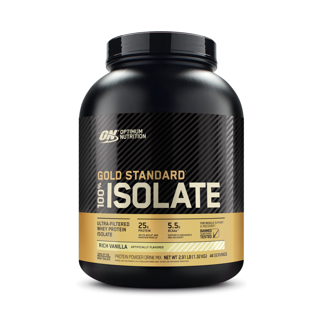 ON Gold Standard 100% ISOLATE Whey Protein Powder by Optimum Nutrition