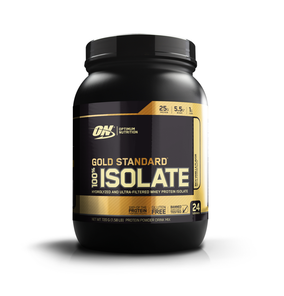 ON Gold Standard 100% ISOLATE Whey Protein Powder by Optimum Nutrition