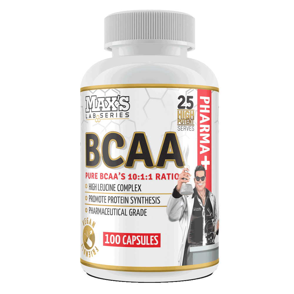 MAXs Lab Series BCAA 10:1:1 Ratio 100 Capsules